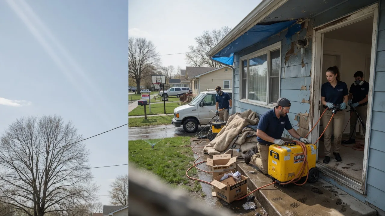 Basement Flood Cleanup in Fort Thompson, SD near me